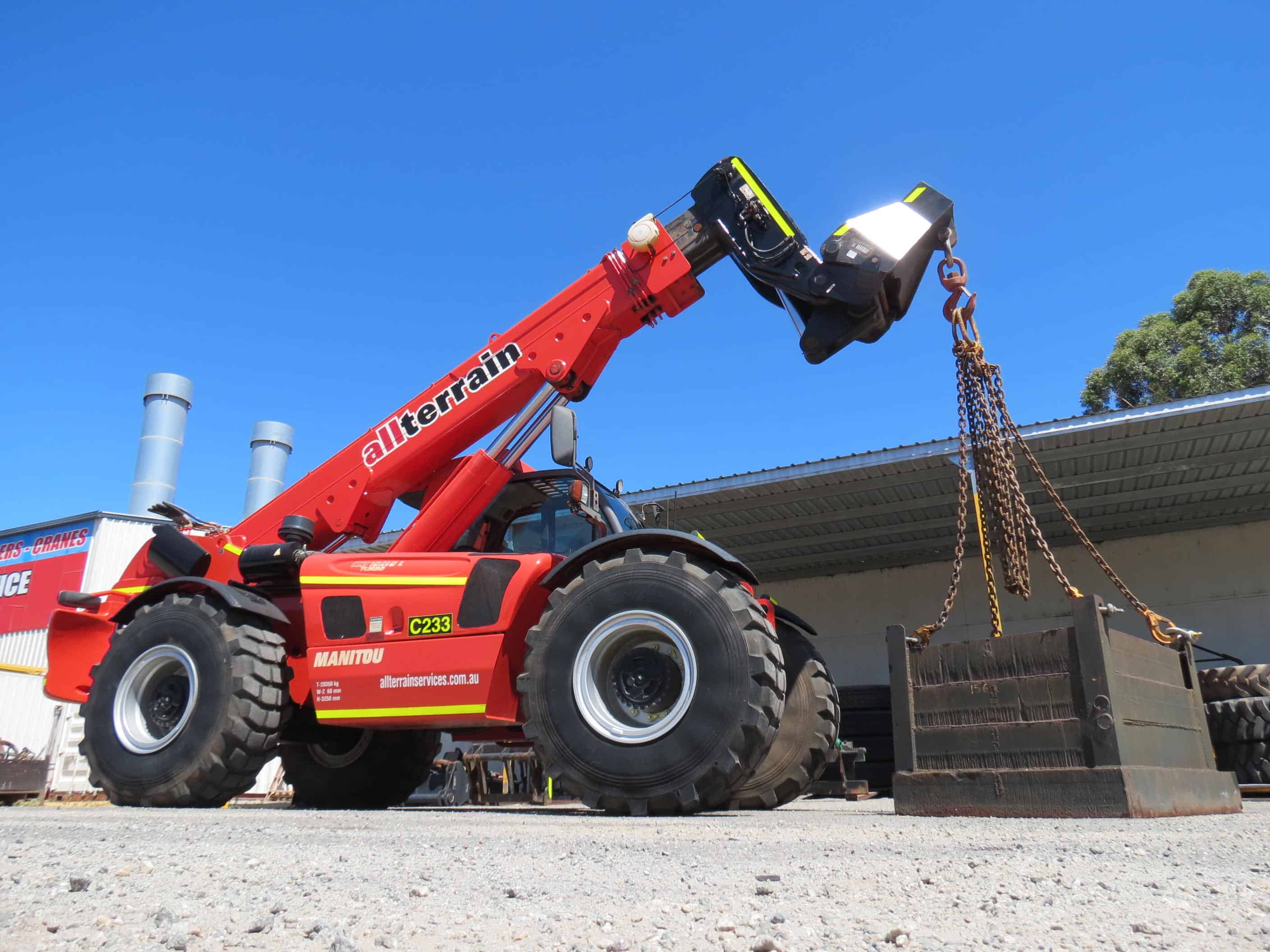 All Terrain Services Manitou MHT10210L (C233) Cranes For Sale Perth