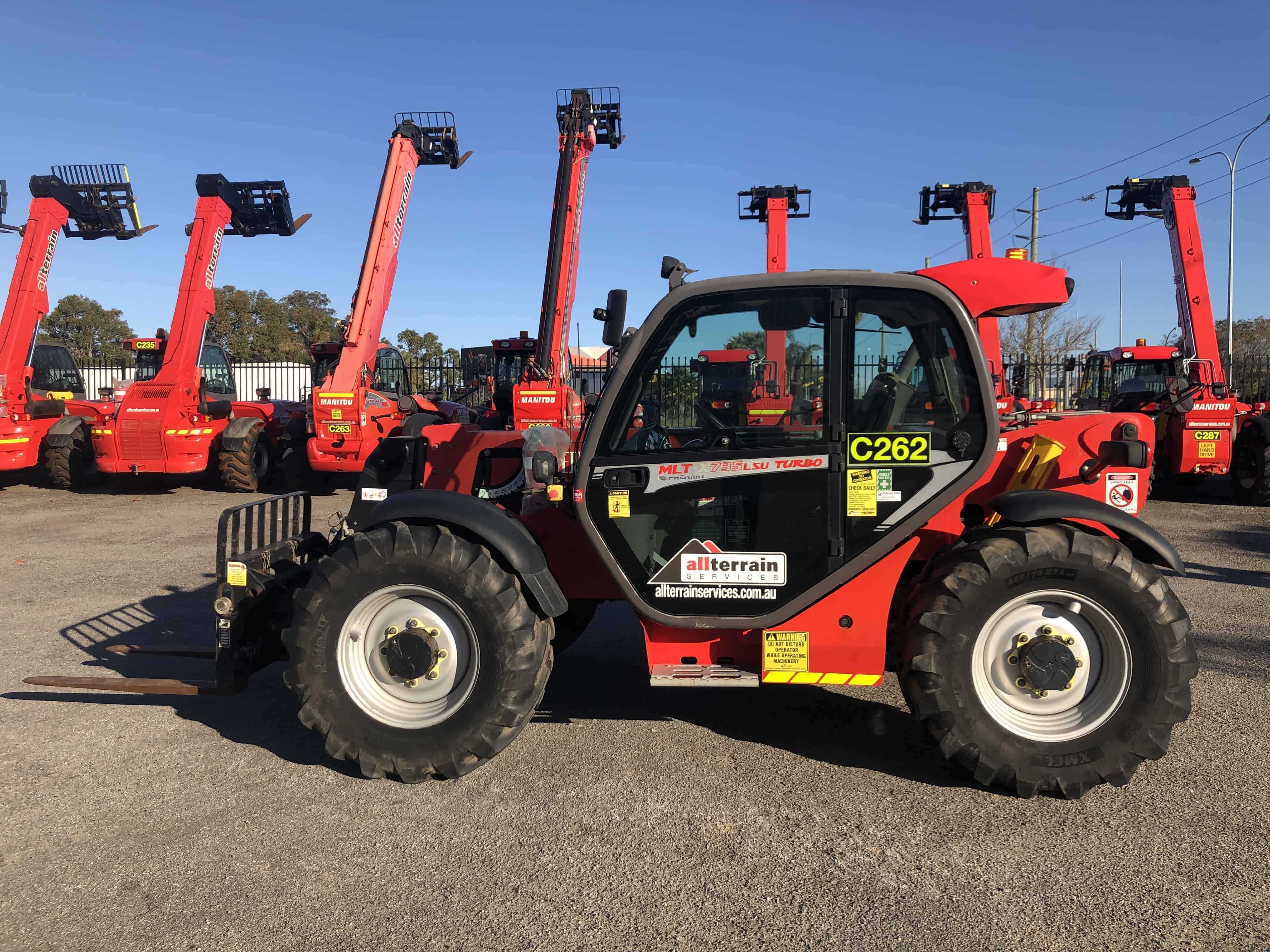 Manitou MLT X 735 TLSU (C 262) All Terrain Services