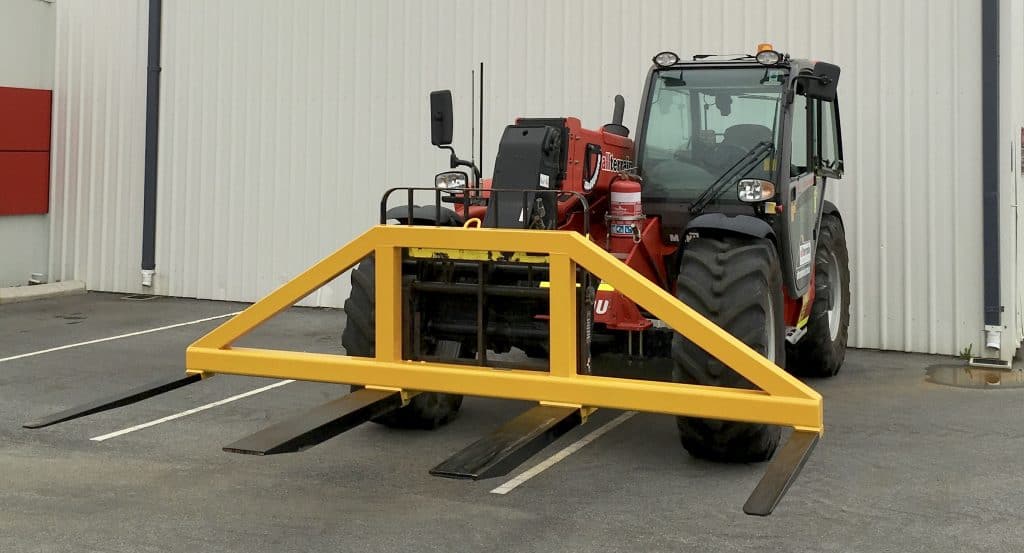 All Terrain Services Electric Forklift Fork Spreader Attachment