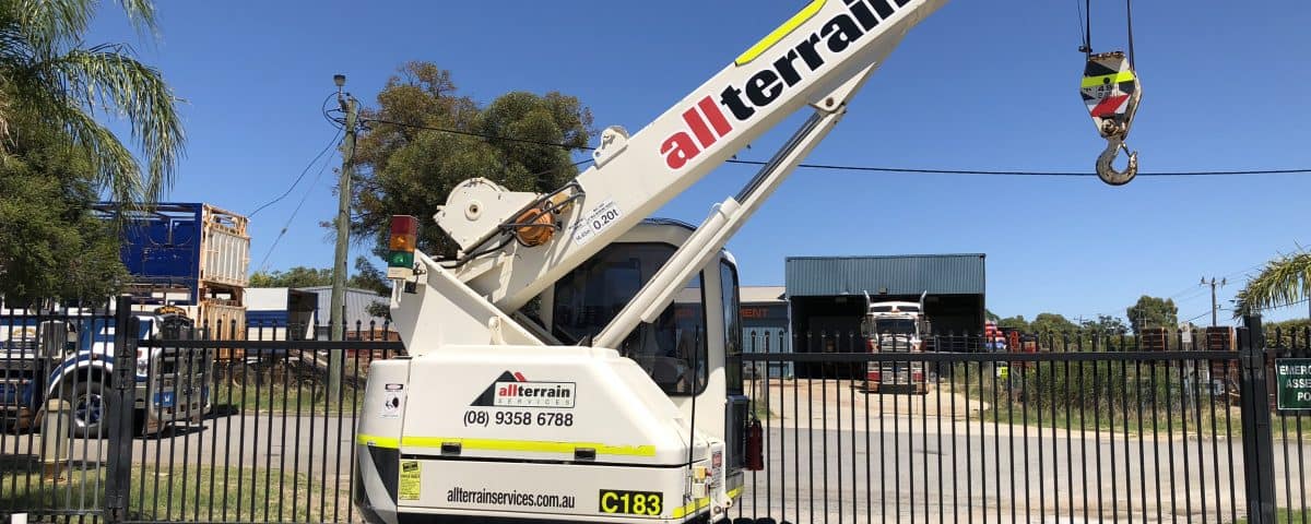 All Terrain Services Maeda LC 755-3 Mini Crawler Cranes For Hire Cranes Hire